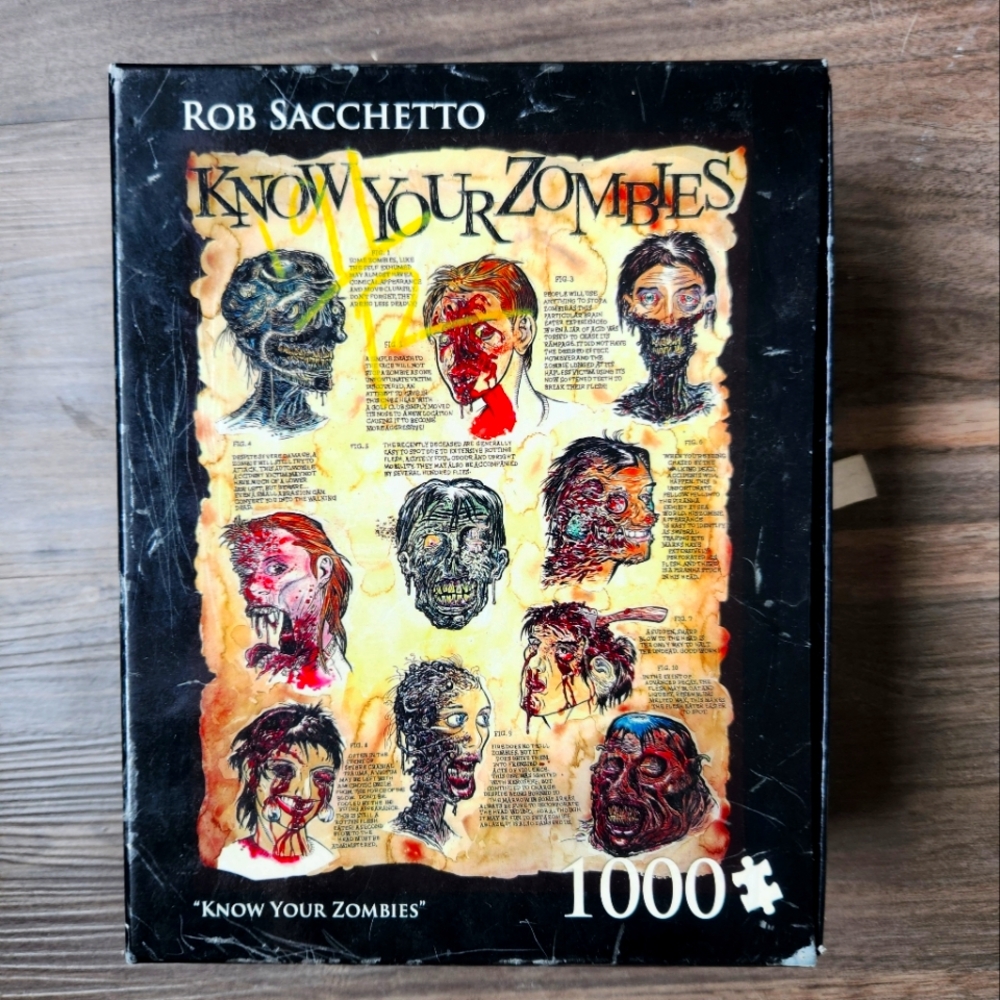 Know Your Zombies 1000 Piece Puzzle